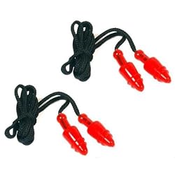 2 Soft Ear Plugs Jelli Hearing Protection Safety Muffs