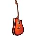 Kona Thin-Body Acoustic/Electric Guitar - K2SB