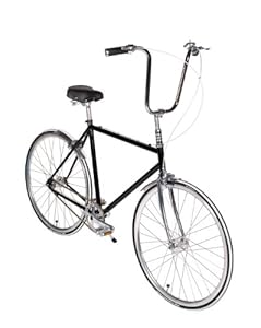 Playdate Bike Club Black Beauty Standard Single Speed Bicycle 56cm/Large Onyx Black