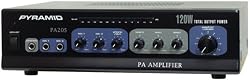 Pyramid PA205 Amplifier With Microphone Input (120-Watt)