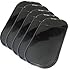 Funrarity Magic Anti-slip Non-slip Mat Car Dashboard Adhesive Mat Sticky Pad for Cell Phone Cd Electronic Devices Phone Pad Black (Pack of 5)