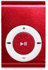 Mini MP3 Portable Digital Player with T-Flash/Micro SD Card Slot (Red) by AHMET