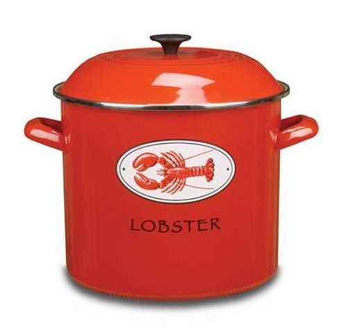 Le Creuset 16qt. Lobster Stockpot, Cherry Red