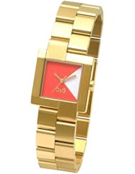 DW0441 DOLCE & GABBANA D&G WATCH WOMAN RED-WHITE