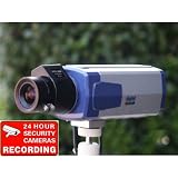 VideoSecu 1RS 540 TVL Day Night 1/3' Sony CCD CCTV Camera with 6-60mm Lens free warning sticker