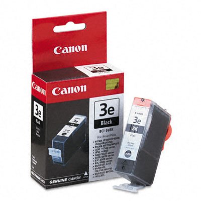 Canon BCI-3eBK Black Bubble Jet Ink Tank [Office Product]