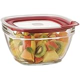 Rubbermaid Easy Find Lid Glass Food Storage Container, 11-1/2 Cup (2856007)