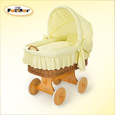 FabiMax Bollerwagen / Stubenwagen XXL Amelie vanille