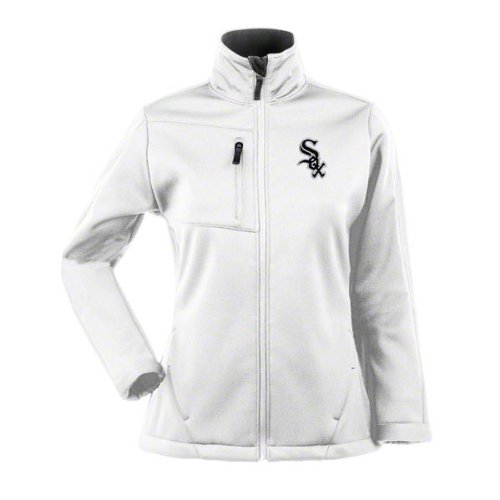 Chicago White Sox Women's White Traverse Bonded Soft Shell Jacket
