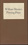 William Morris's printing press