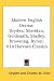 Books : Modern English Drama: Dryden, Sheridan, Goldsmith, Shelley, Browning, Byron: V18 Harvard Classics