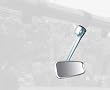 Kart Accessories 18030 Universal Rear View Mirror Fits any Round 1.75 Bar Clamp