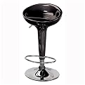 Scooper Barstool - Metallic Black