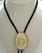Silver/Gold Plated Monogram Letter "D" BoloTie
