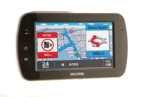 Snooper Syrius Plus S600 UK  Ireland Satellite Navigation System With Speed Camera Detection