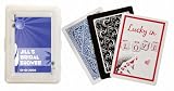 Baby Keepsake: Purple Beach Theme Personalized Playing Card Favors - with Personalize (Set of 30)