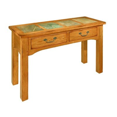 Cheyenne Sofa Table in Golden Oak
