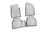Novline 20.40.210k Hyundai Sonata Floor Mats - Floor Liners - 2011-2012 - Black - Four (4) Piece Set