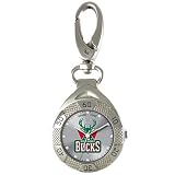 Game Time Men's NBA Milwaukee Bucks Clip On Watch #BG-MIL