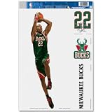 Milwaukee Bucks Official Logo 11"x17" Ultra Decal Window Cling Set