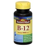 Nature Made Vitamin B-12, 1000 mcg, Liquid Softgels 90 softgels