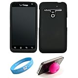 Flexible Black Silicone Skin Phone Protector Case for T-Mobile LG G2x Smart ....