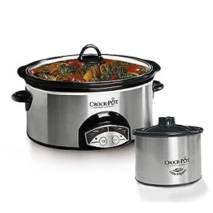 Crockpot SCVP659-SS Crock-Pot SCVP659-SS Smart-Pot Slow Cooker with Little Dipper by 
