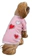 Dog Shirt - Hearts Full of Bling Valentine's Day Dog Heart T-Shirt - X-Large (XL)