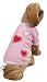 Dog Shirt - Hearts Full of Bling Valentine's Day Dog Heart T-Shirt - X-Large (XL)