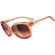 Oakley Pampered Women's Lifestyle Sports Sunglasses w/ Free B&F Heart Sticker - Watermelon/G40 Black Gradient