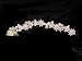 White or Ivory Pearl Bridal Bridesmaid Prom Tiara Hair Comb Rhinestone Wedding Veil