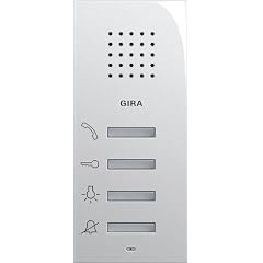 Gira 125003 Wohnungsstation AP System 55 reinwei� gl�nzend