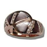 .32ct Zigzag Ladies Channel Pink Gold & Pink Mother Of Pearl Deals
