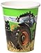 Creative Converting Tractor Time Cups Party Supplies, Multicolor
