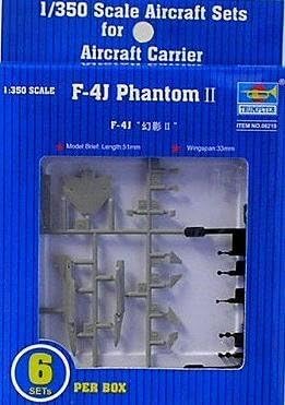 F-4J Phantom II Aircraft Set for USS Nimitz 6-Box 1/350 Trumpeter by Trumpeter Models