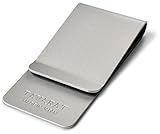 (タバラット)TAVARAT 日本製 マネークリップ 【真鍮製 ホーニング加工】 (ホーニング シルバー) Tps-021_sv