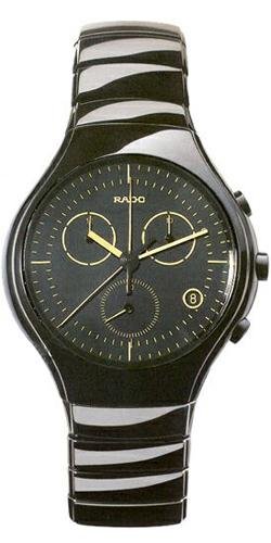 Rado Quartz, Black Ceramic Band Black Dial - Men's Watch R27814152