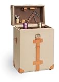 Casa Blanca - Vintage Two Bottle Wine Case Canvas Leatherette