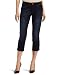Democracy Women's Back Pockets Crop Cuffed Jean