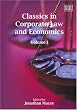 Classics in Corporate Law and Economics (Elgar Mini Series)
