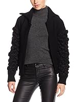 BORBONESE Chaqueta Punto Lana (Negro)