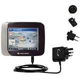 International Wall / AC Charger for the Navigon 5100 - Gomadic Brand w/ TipExchange Technology