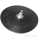 Silverline Rubber Backing Pad 125mm Power Tool Accessories Diy Drills Brand New