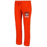 NCAA Georgia Bulldogs Titan Fleece Pant (Red, Small)