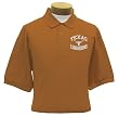 Texas Men's Embroidered Pique Polo Shirt