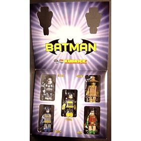 EXCLUSIVE BATMAN KUBRICK SET OF 5 by DC Comics