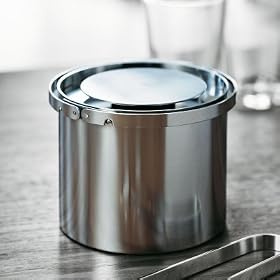 Stelton AJ Cylinda Line 05-1 Ice Bucket, 1L by Stelton