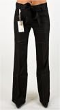 Level 99 Dembly Trouser Linen Pants - Black