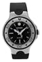 Movado Midsize 2600004 Series 800 Black Thermoresin Strap Black Dial Watch