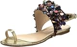 Butter Women's Sampson Gold Tumbled Metallic/Confetti Sequin - Womens Shoes